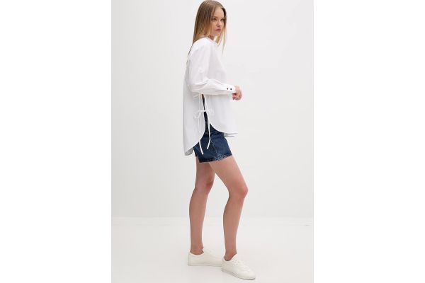 Women's White Erigeron Tailored Blouse HUGO 50559507-100