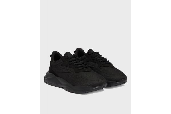 Men's Black Leon Runn Iqmono Sneakers HUGO 50563495-003