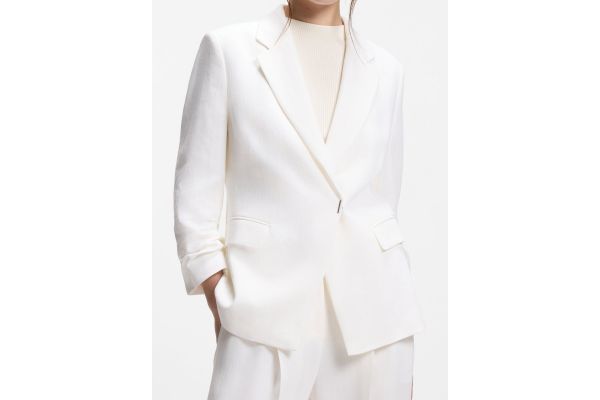 Women's White Jia8 Blazer BOSS 50557249-100
