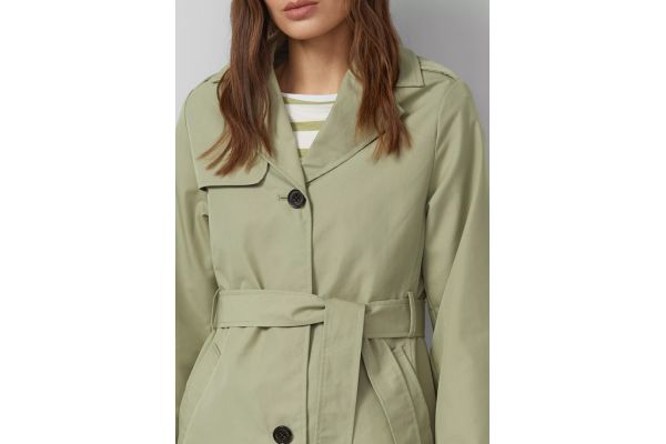 Women's Sage Green Trenchcoat  S.Oliver 2173526-7520