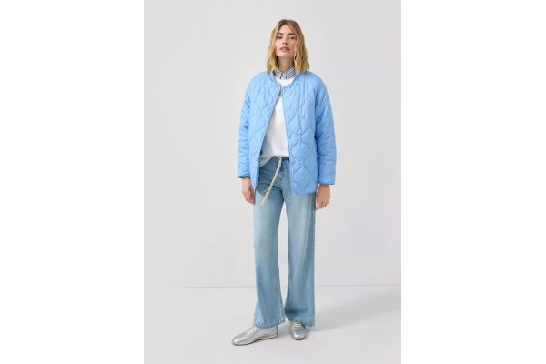 Women's Light Blue Jacket S.Oliver 2176561-5141