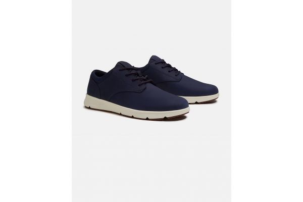 Ανδρικά Δερμάτινα Parker Street Sneakers Navy Μπλε Timberland TB0A6C8E-EP2