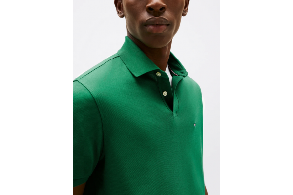 Men's Green 1985 Regular Polo Tommy Hilfiger MW0MW17770-L4F