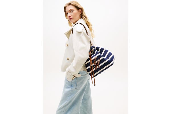 Γυναικεία Bucket Τσάντα Navy Μπλε Tommy Hilfiger AW0AW18401-0GY