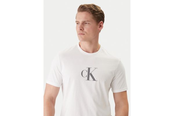 Ανδρικό T-shirt Λευκό Calvin Klein LV04RF853G-YAF