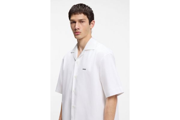Men's White Espino Shirt HUGO 50560580-199