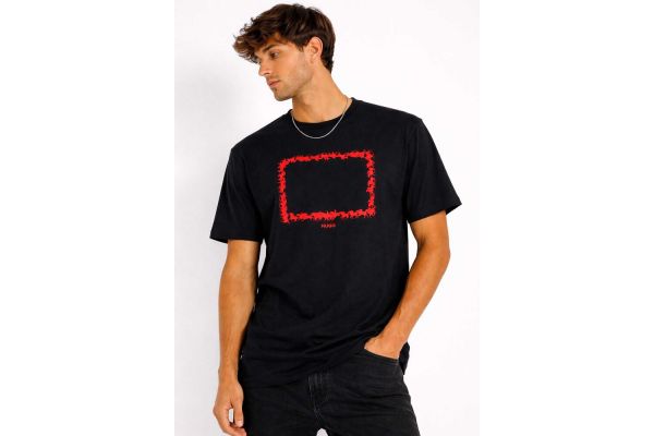 Men's Black Duhorse T-shirt HUGO 50557684-001