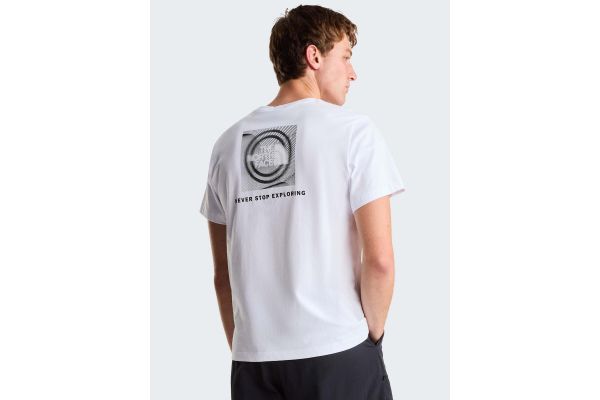 Men's White M Box NSE Energy Regular SS Tee The North Face NF0A8G9V-FN41