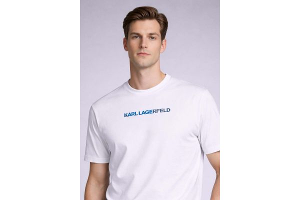 Ανδρικό T-shirt Λευκό Karl Lagerfeld 755150 562235-10