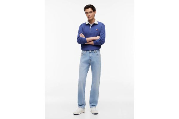 Men's Light Blue Ryan Slim Str Bi0112 Tommy Jeans DM0DM21024-1AB