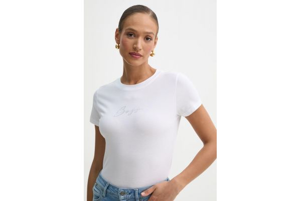 Women's White C Esogo 2 Tshirt BOSS 50538826-102