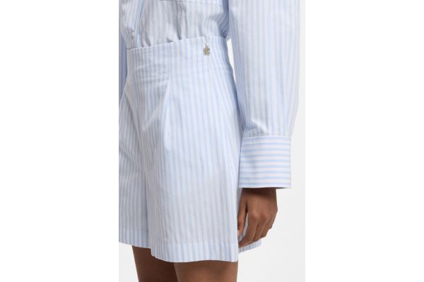 Women's Light Blue Harite Shorts HUGO 50559528-977