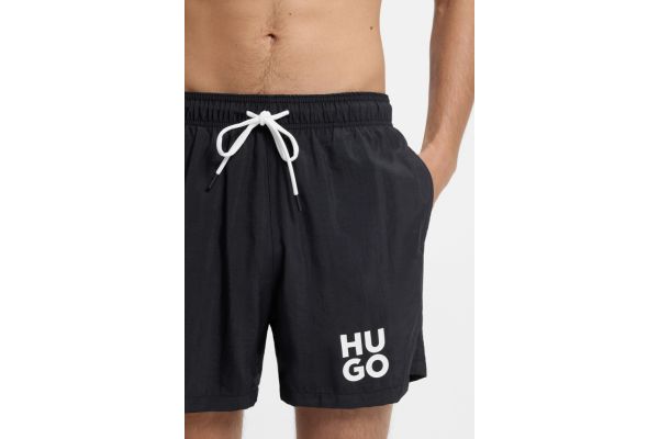 Men's Black Paolo Swim Shorts HUGO 50545464-001