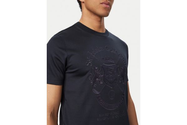 Men's Navy Blue Country Club Interlock Tee Tommy Hilfiger MW0MW42373-DW5