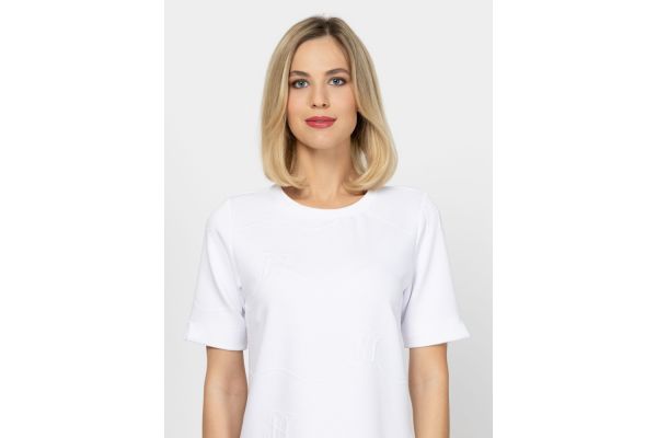 Γυναικείο Velje Φόρεμα Λευκό Heavy Tools T23031-WHITE