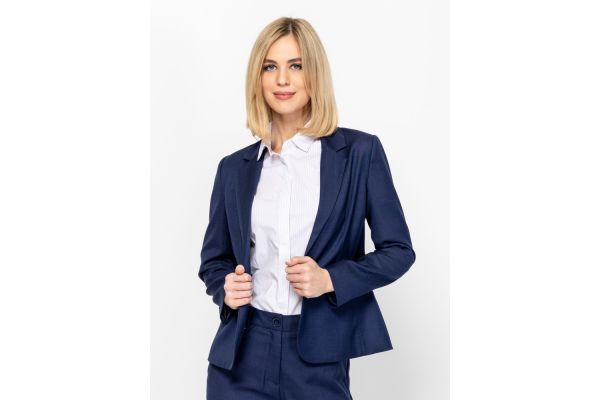 Women's Navy Blue Natis Blazer Heavy Tools T88002-NAVY