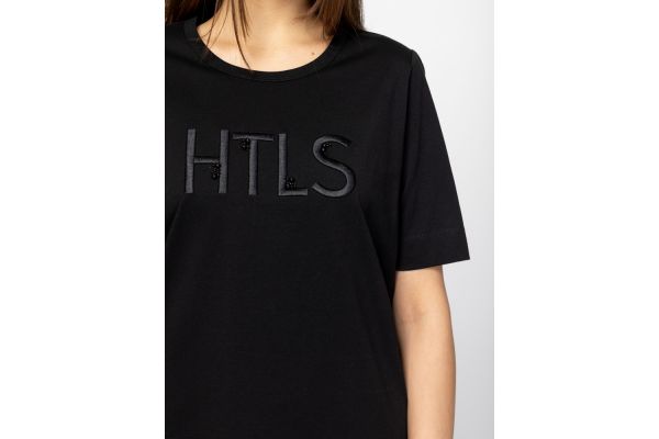 Women's Black Marissa T-shirt Heavy Tools T17101-BLACK