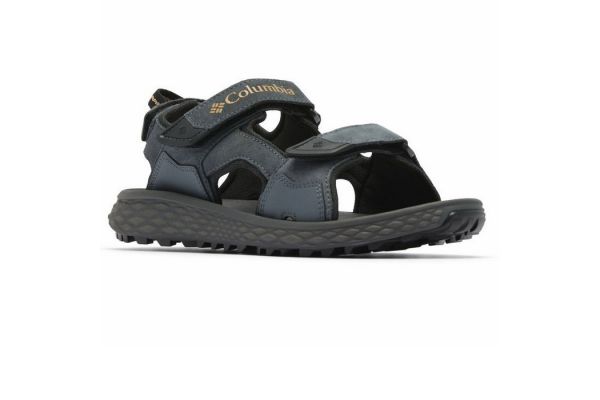 Men's Grey Konos Hiker 3 Strap Sandal Columbia 2121571-053