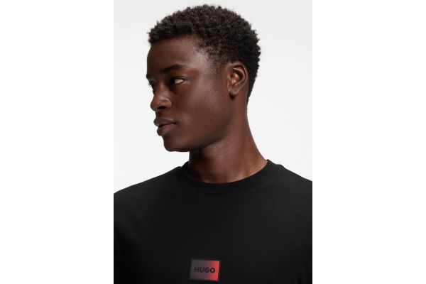Men's Black Danotie T-shirt HUGO 50553124-001