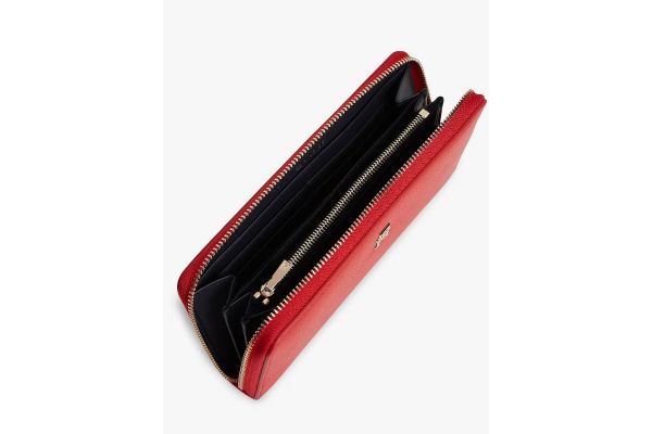 Women's Red TH Icon Lrg Za Wallet Tommy Hilfiger AW0AW18483-XLG
