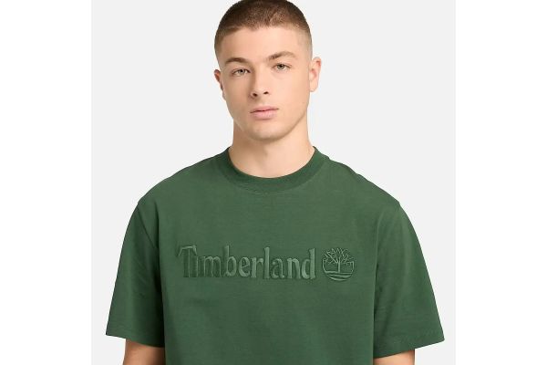 Ανδρικό Hampthon T-shirt Πράσινο Timberland TB0A6VPE-A6X