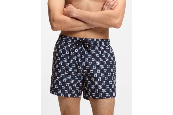 Ανδρικό Aaron Μαγιό Navy Μπλε HUGO 50556792-411
