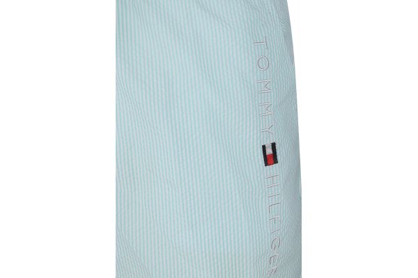 Men's Mint Medium Drawstring Ithaca Zip Swim Shorts Tommy Hilfiger UM0UM03839-0G7