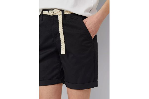 Women's Black Bermuda Shorts S.Oliver 2174783-9999