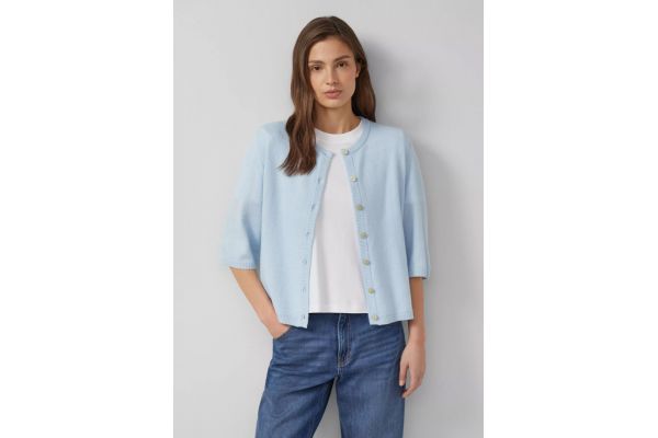 Women's Light Blue Cardigan S.Oliver 2176591-5110