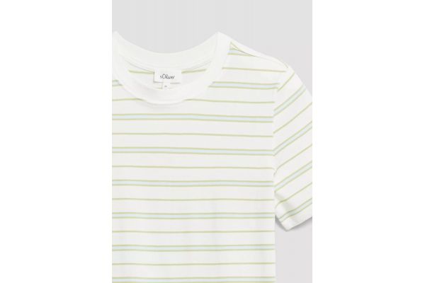 Women's Cream T-shirt S.Oliver 2177037-02G1