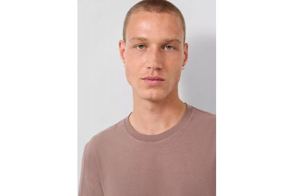 Men's Brown T-shirt S.Oliver 2177444-8626
