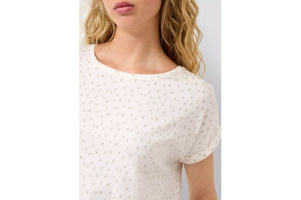 Γυναικείο T-shirt Λευκό S.Oliver 2178485-03A1