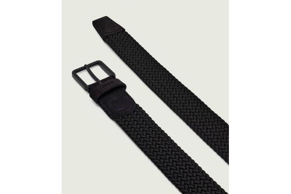 Men's Black Gethin-Wne Sz35 Belt HUGO 50563651-001