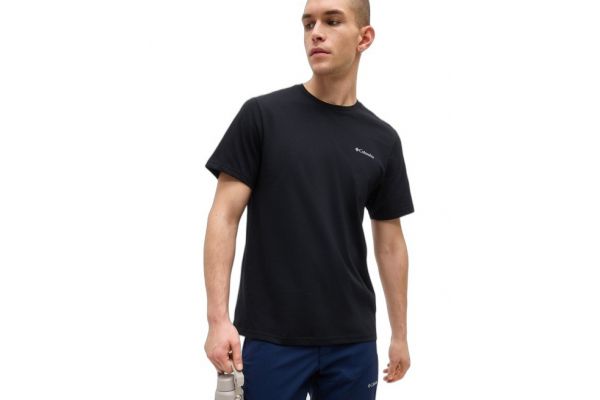 Ανδρικό CSC Basic T-shirt Μαύρο Columbia 2154991-010