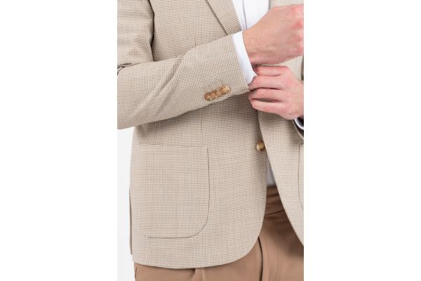 Ανδρικό Σακάκι Μπεζ Vittorio CESARE-BEIGE
