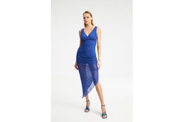 Women's Blue ERINA DRESS Mind Matter MML26-01-07-076