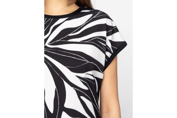 Γυναικείο Monsa T-shirt Μαύρο Heavy Tools T17096-BATIK
