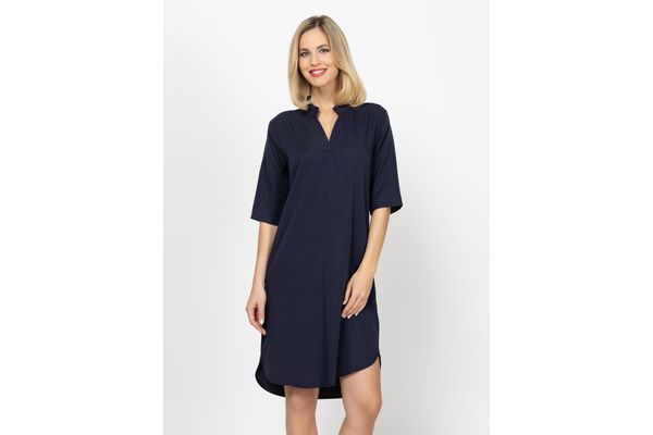 Women's Navy Blue Voncil Dress Heavy Tools T50056-NAVY