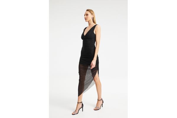 Women's Black ERINA DRESS Mind Matter MML26-01-07-076