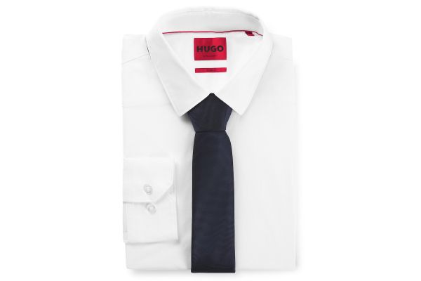 Ανδρική Γραβάτα Navy Μπλε HUGO 50520644-405