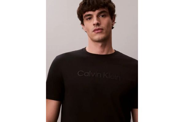 Men's Black 30s EU Wholesale Sportswear Graph Tee Calvin Klein LV04LF810G-UB1