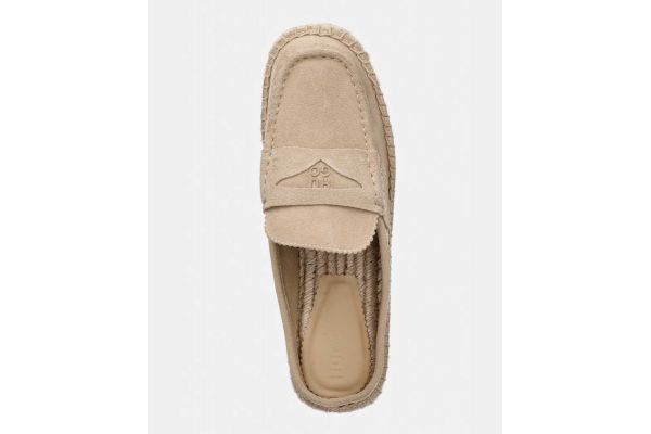 Γυναικεία Δερμάτινα Brinn Mules Μπεζ HUGO 50563734-277