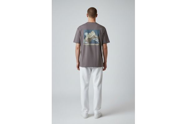 Men's Grey CSC Outdoor Back Graphic Tee Columbia 2155021-023