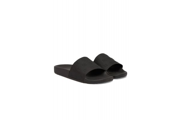 Women's Black Timein Slides HUGO 50563684-001
