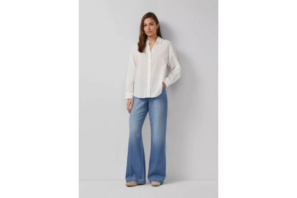 Women's White Shirt S.Oliver 2176374-0210