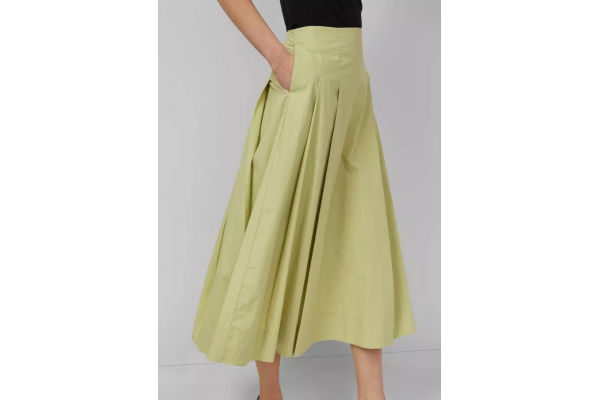 Women's Light Green Skirt S.Oliver 2176382-7235