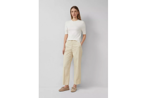 Women's Beige Pants S.Oliver 2176766-8000