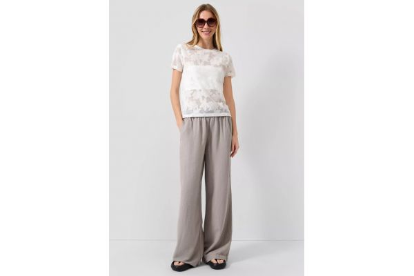 Women's Grey Pants S.Oliver 2179925-9613