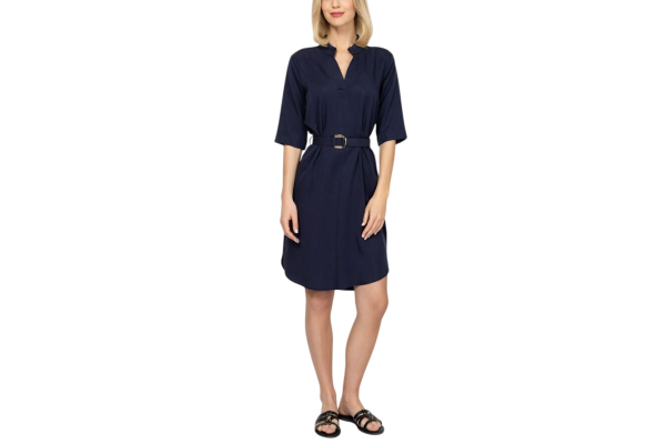 Women's Navy Blue Voncil Dress Heavy Tools T50056-NAVY
