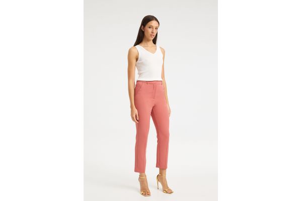 Women's Peach SELVA TROUSERS Mind Matter MML26-01-03-001